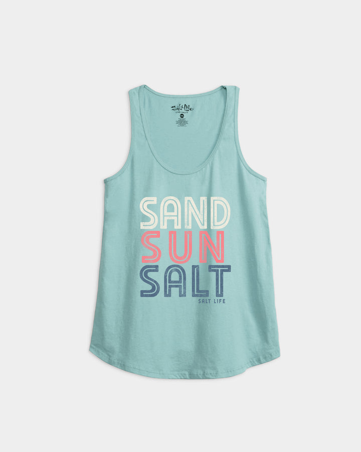 Women’s Sand Sun Salt Racerback Tank