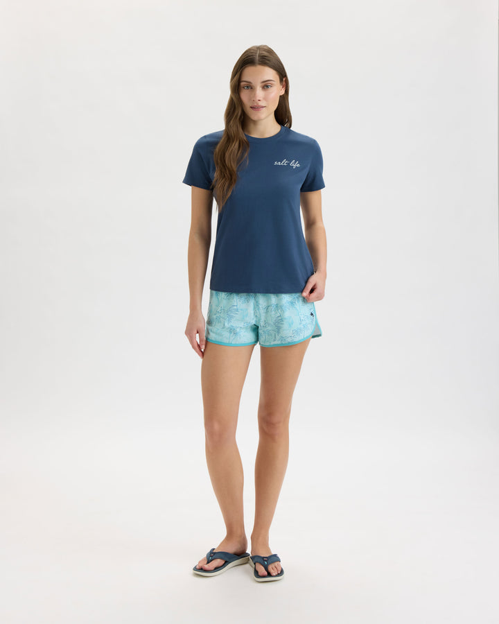 Women’s Shells & Stripes 30’s Tee