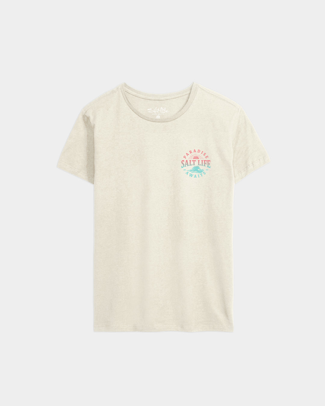 Women’s Awaiting Paradise Salt Wash Tee