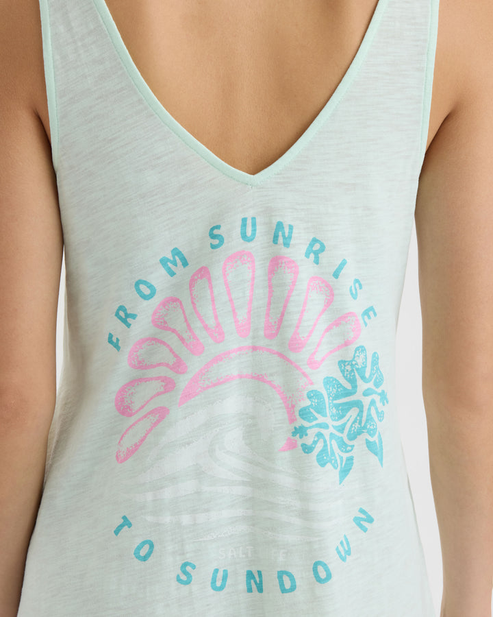 Women’s Sunrise Sunset Slub Beach Dress