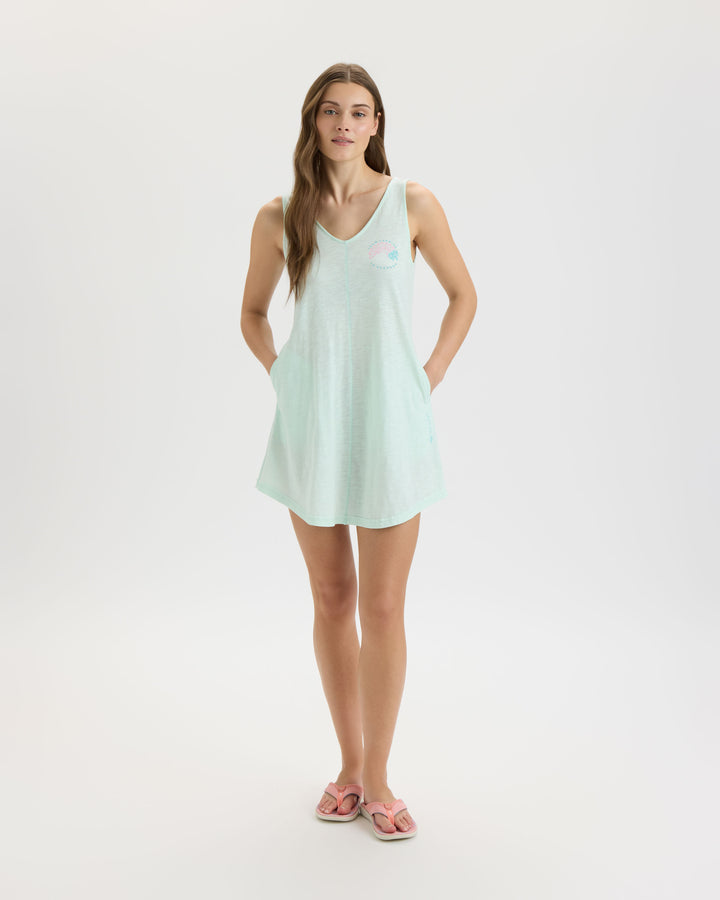 Women’s Sunrise Sunset Slub Beach Dress
