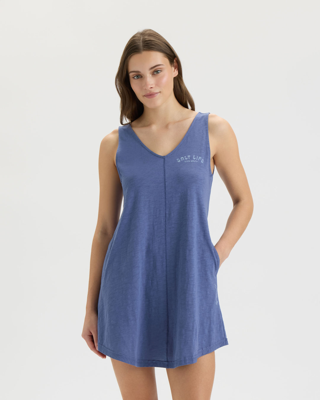 Women’s Surf to Paradise Slub Beach Dress