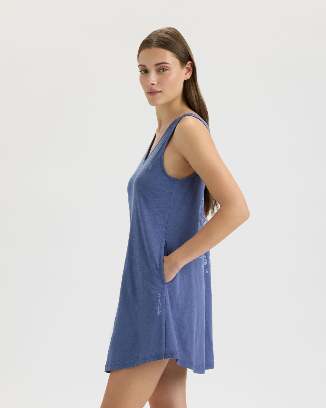 Women’s Surf to Paradise Slub Beach Dress