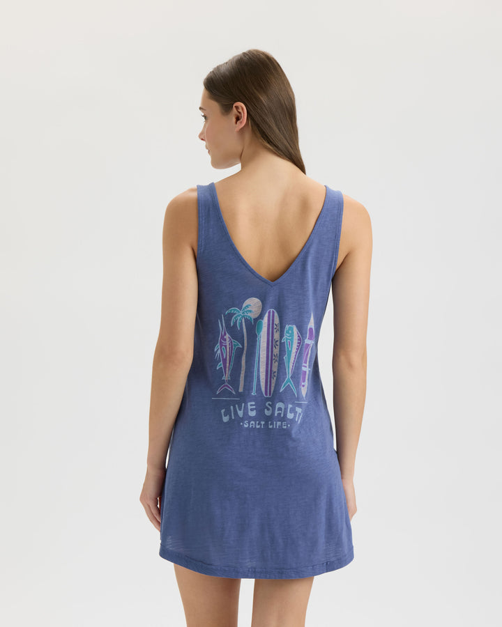 Women’s Surf to Paradise Slub Beach Dress