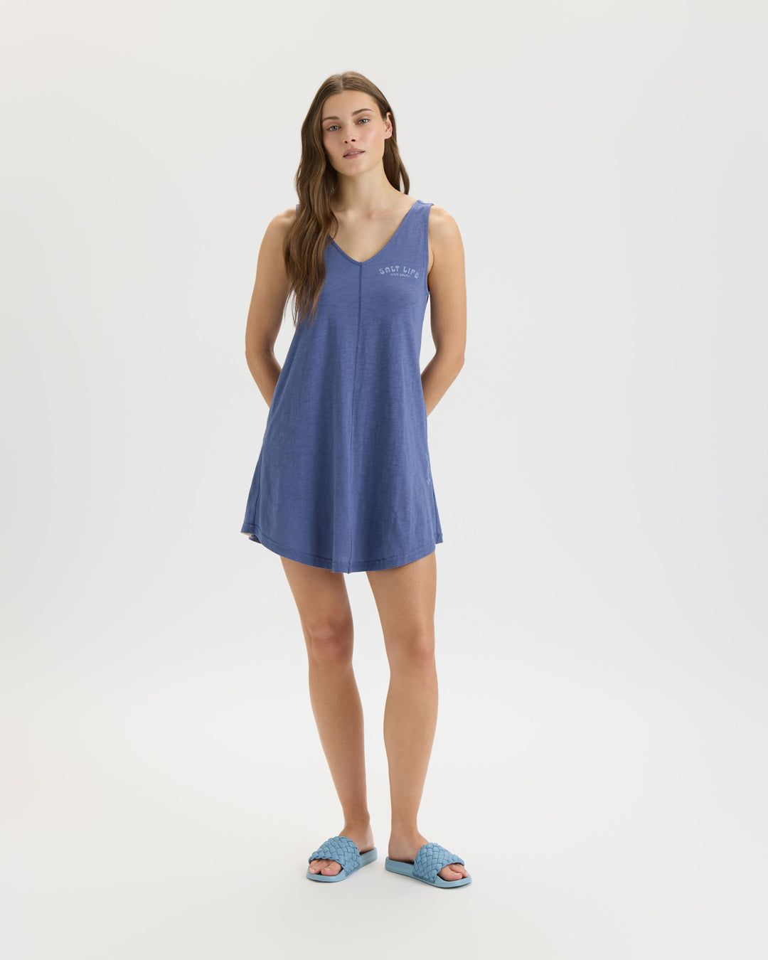 Women’s Surf to Paradise Slub Beach Dress