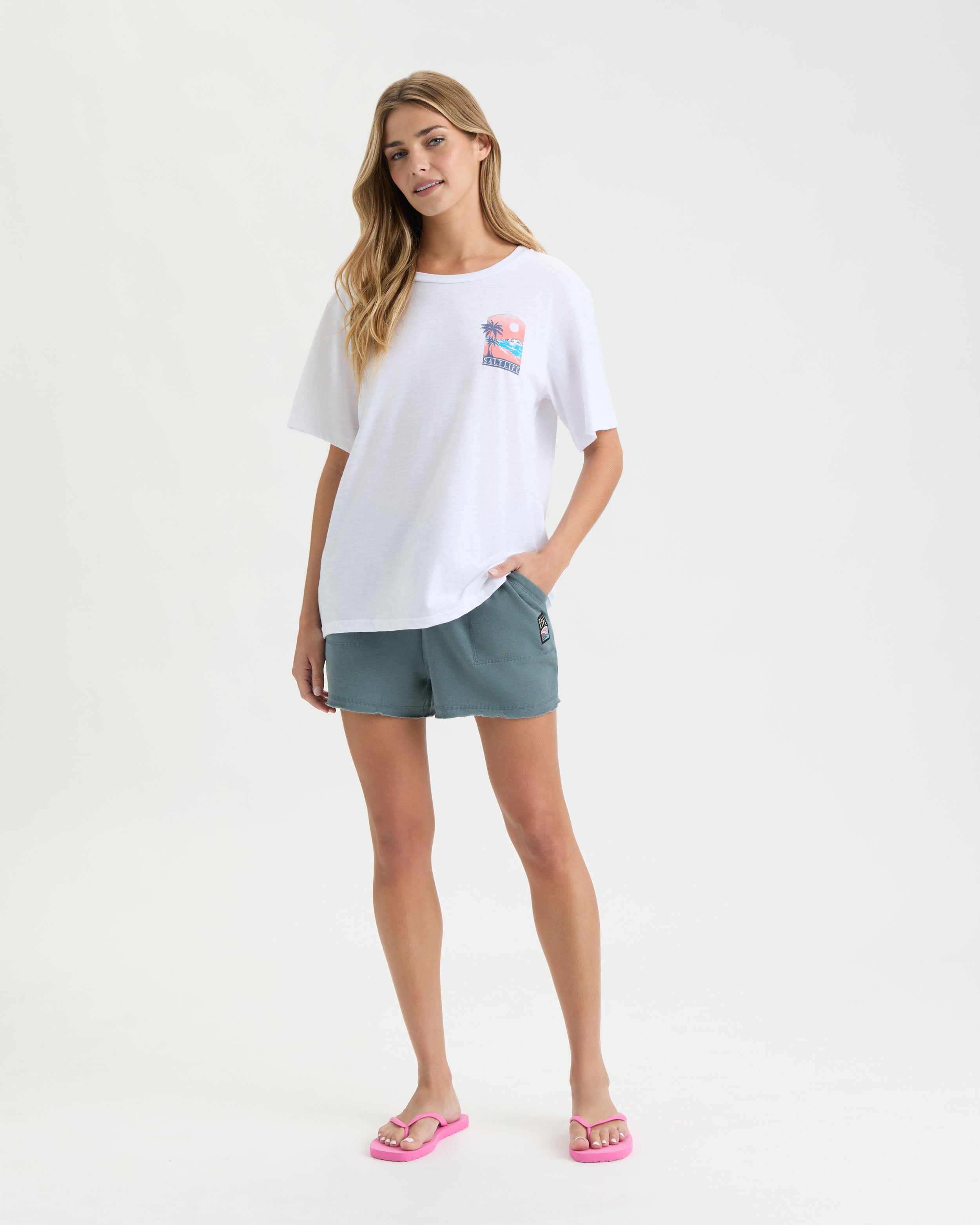 Women's Salty Sunset Lounge Shorts
