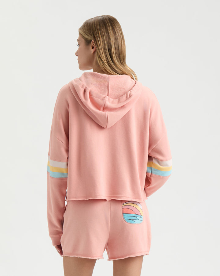 Women’s Baja Salt Oversized Crop Hoodie