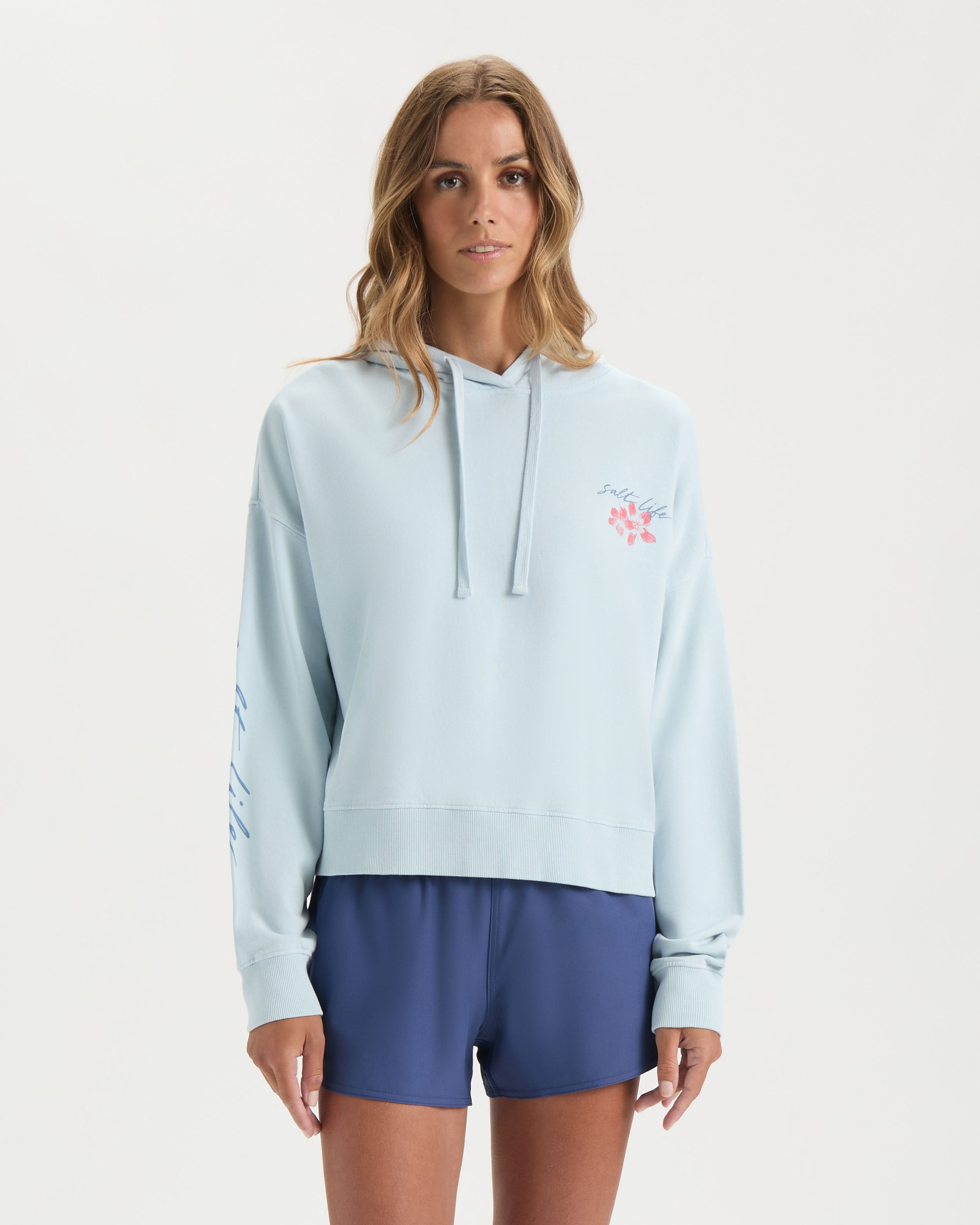 Women's Mahi Bloom Cropped Hoodie