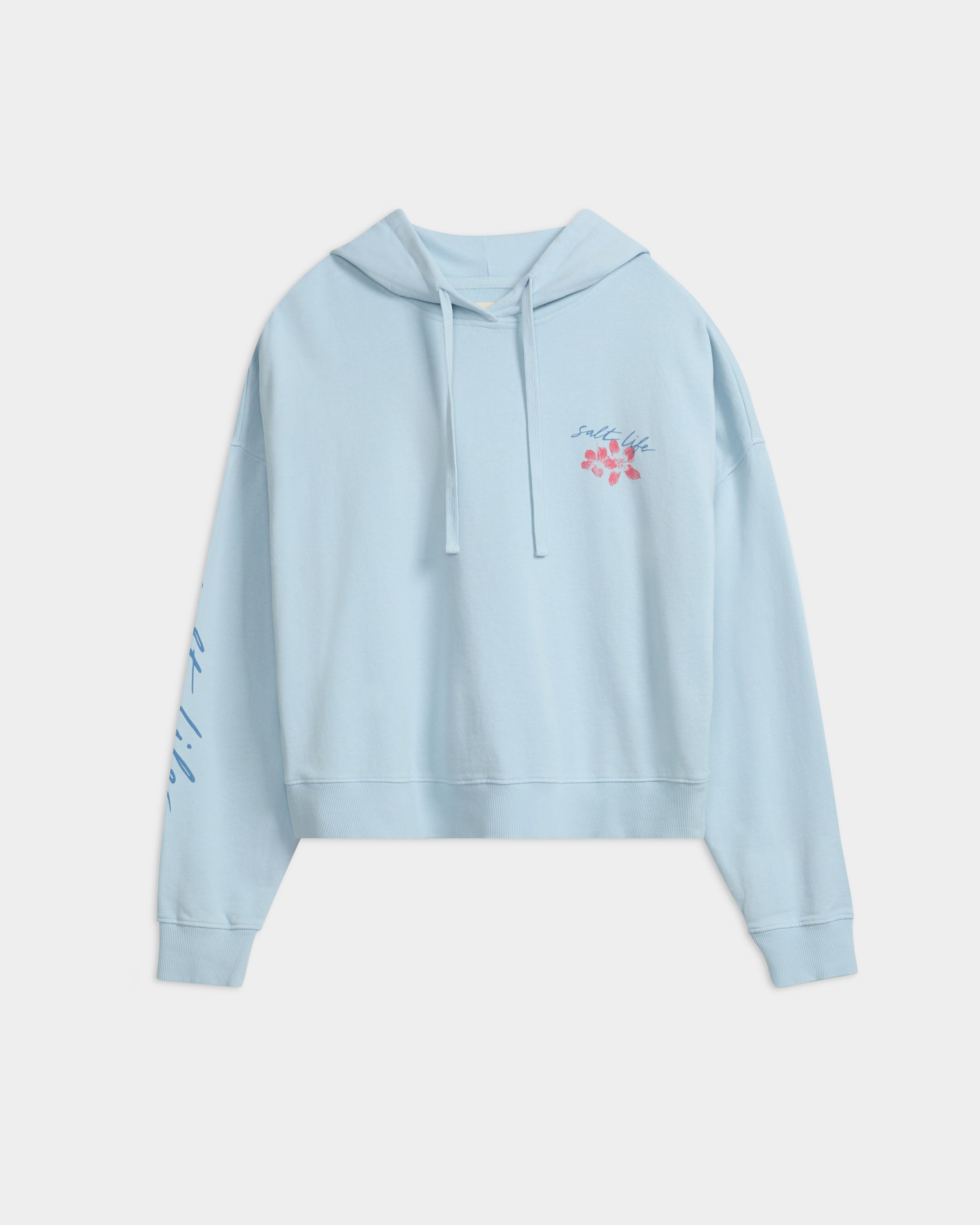 Babylclub BMC♥LOVE hoodie (mint) Women's Mahi Bloom Cropped Hoodie