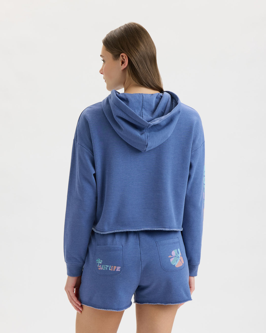 Women's Salty Mind Cropped Hoodie