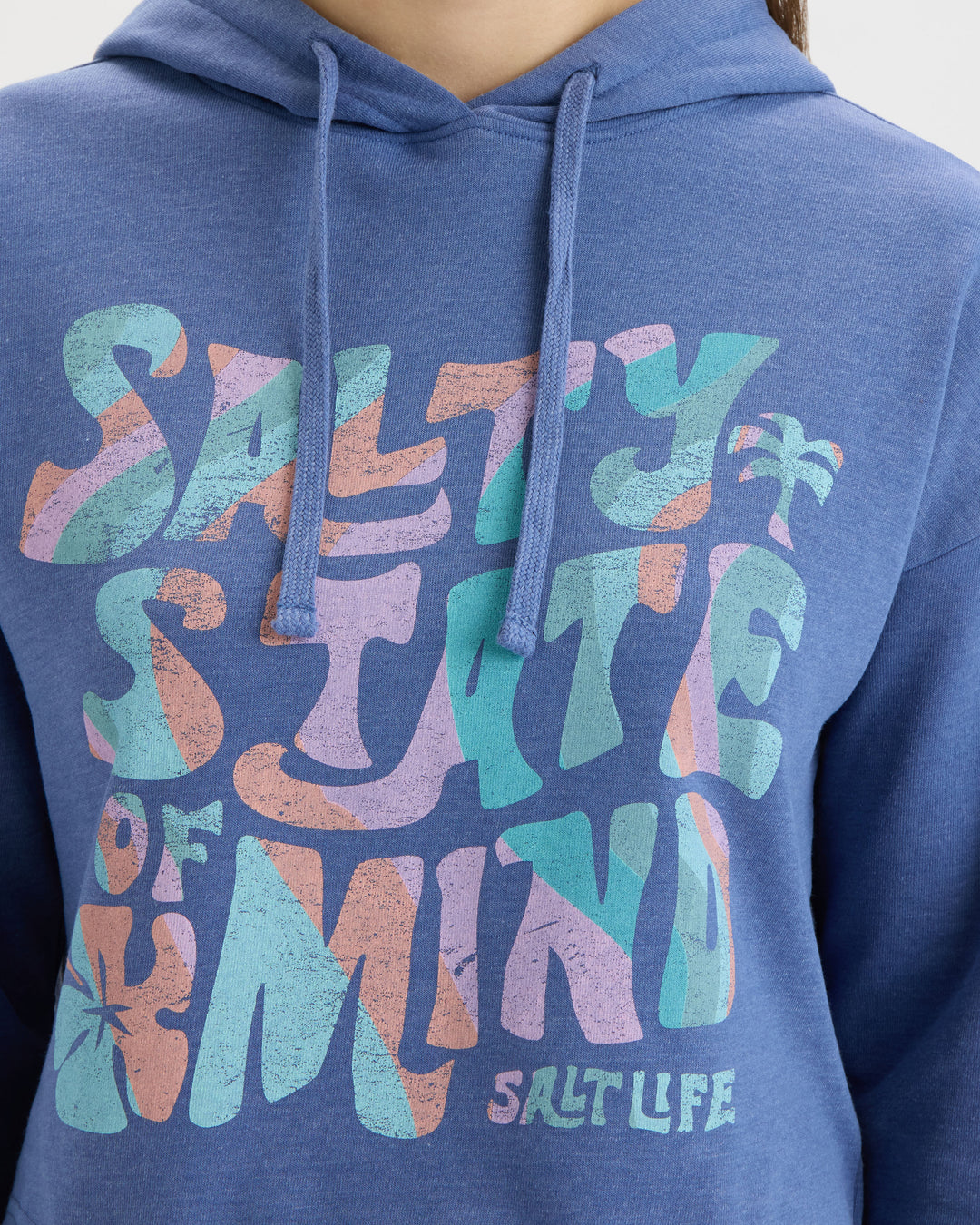 Women's Salty Mind Cropped Hoodie