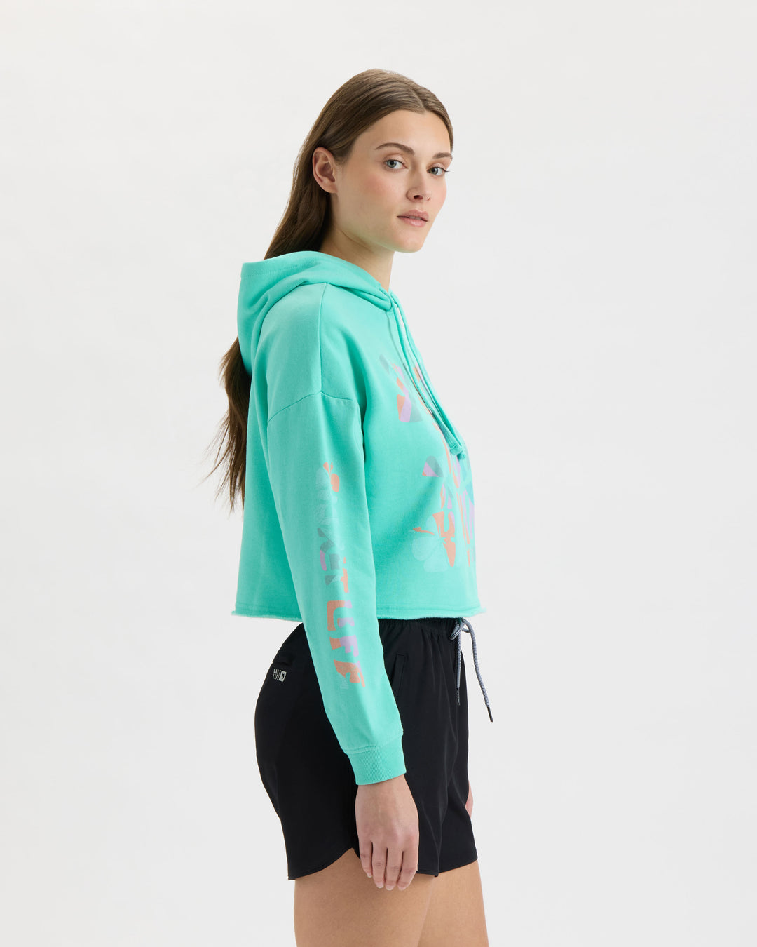 Women's Salty Mind Cropped Hoodie