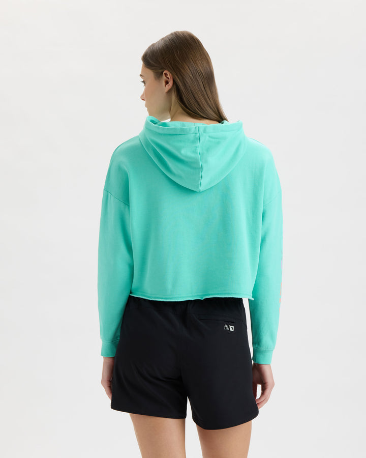 Women's Salty Mind Cropped Hoodie