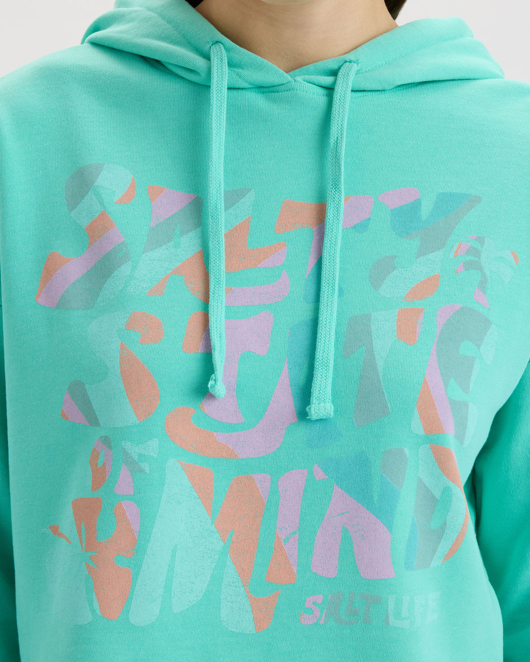 Women's Salty Mind Cropped Hoodie