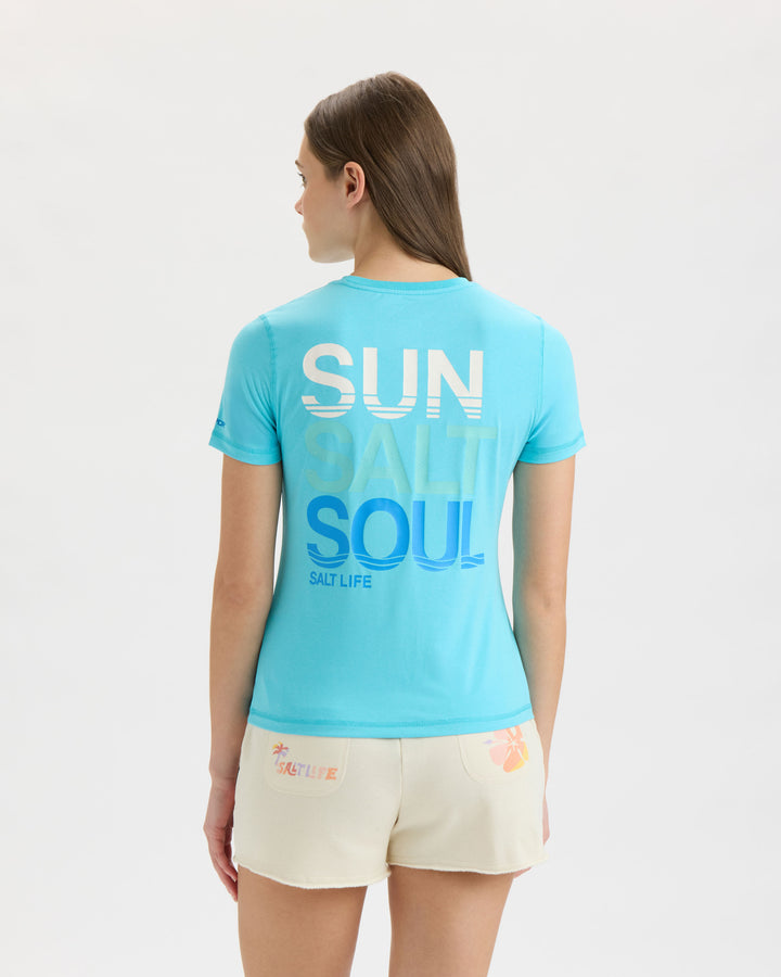 Women’s Sun Salt Soul SLX Performance Short Sleeve Tee