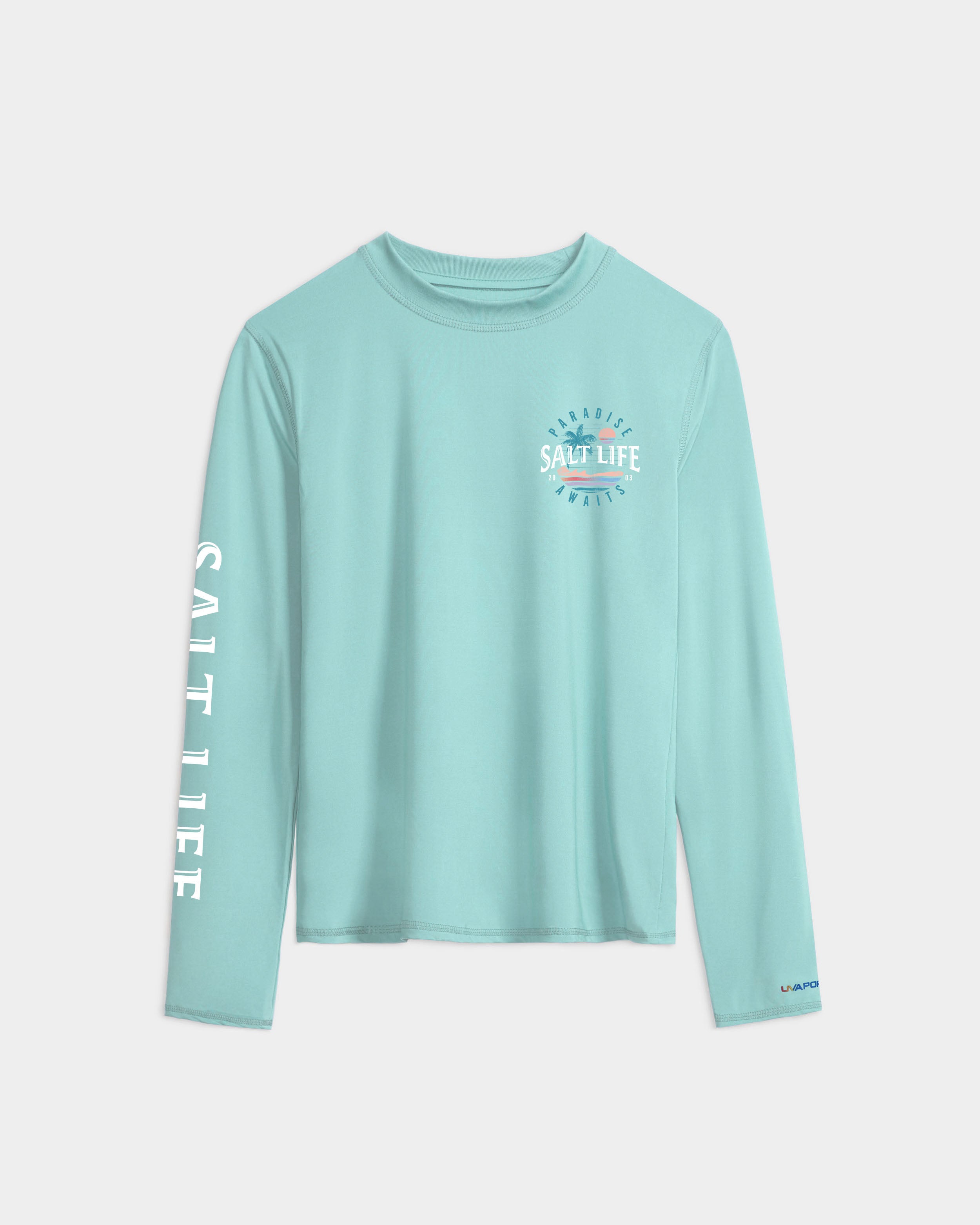 saltページ Women's Paradise Awaits SLX Performance Long Sleeve Tee