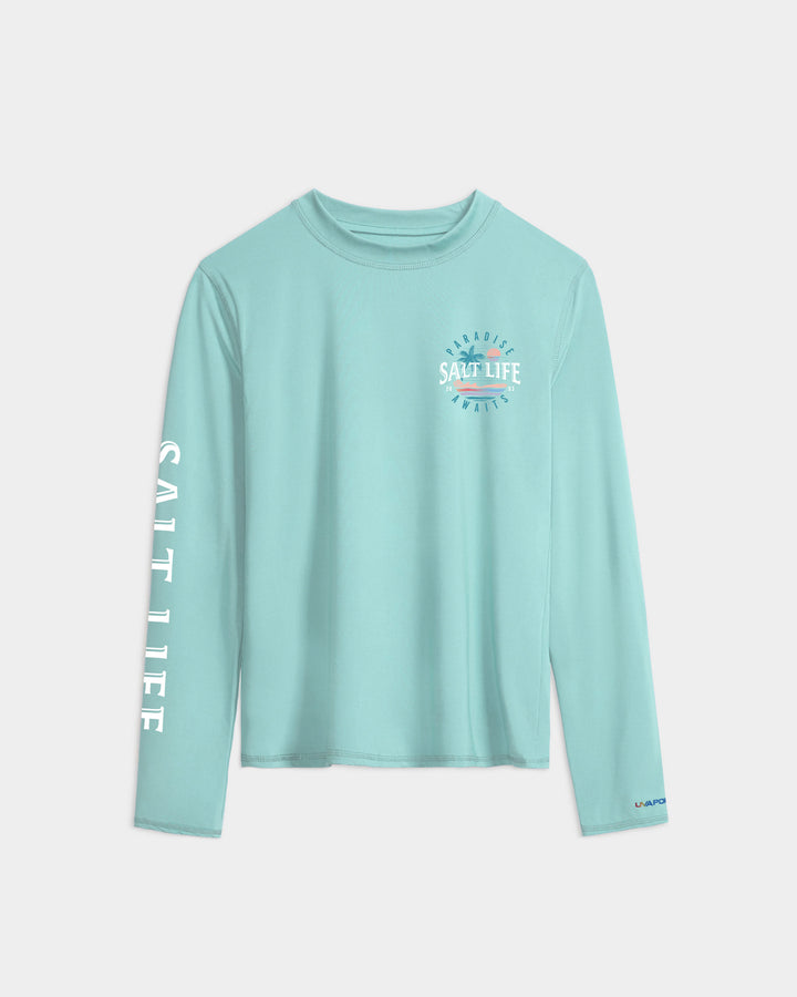 Women’s Paradise Awaits SLX Performance Long Sleeve Tee