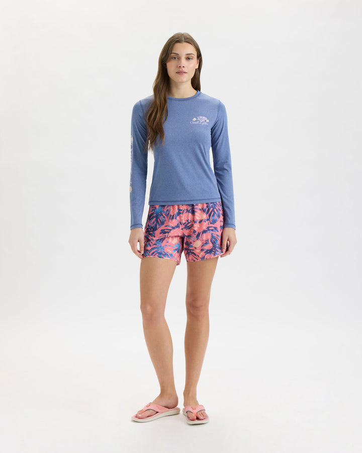 Women’s Colorful Coral Reef SLX Performance Long Sleeve Tee