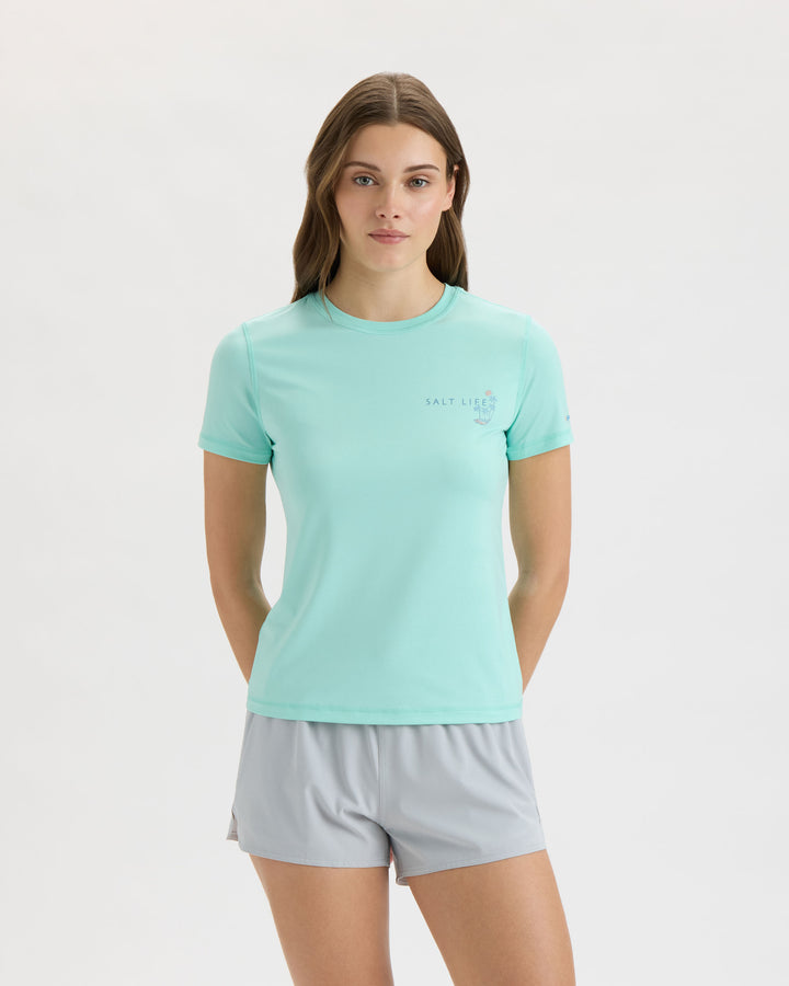 Women’s Go Fish Tuna Performance Short Sleeve Tee