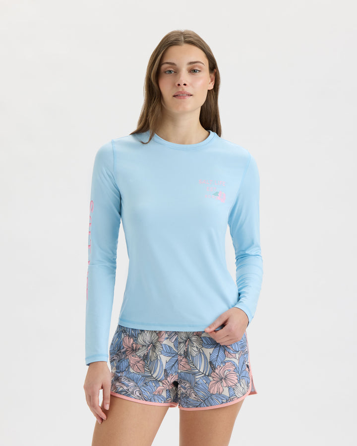 Women’s Keep Surfing SLX Performance Long Sleeve Tee