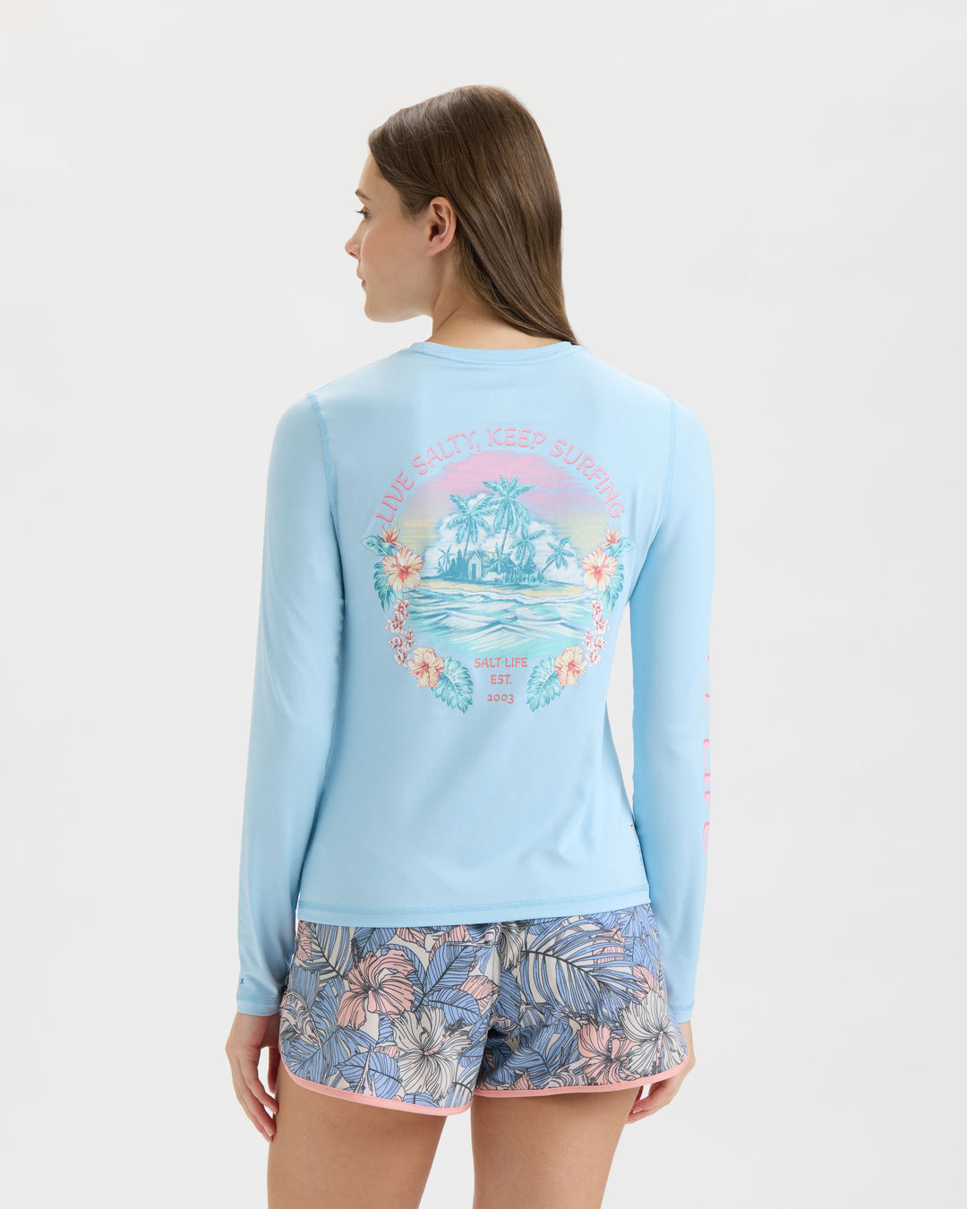 Women’s Keep Surfing SLX Performance Long Sleeve Tee
