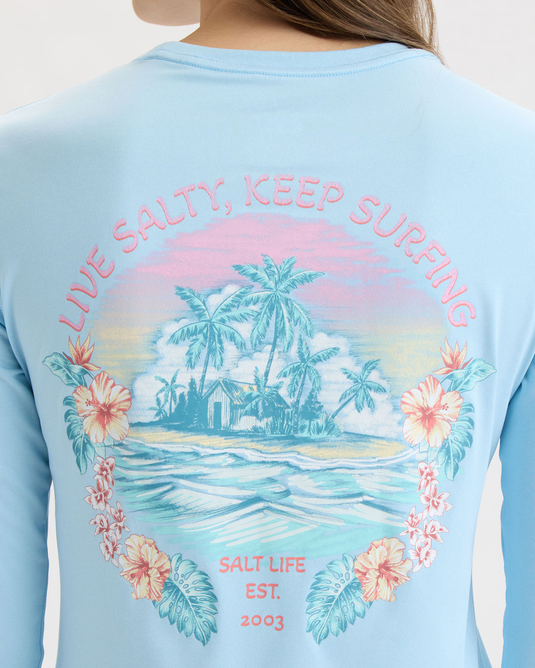 Women’s Keep Surfing SLX Performance Long Sleeve Tee
