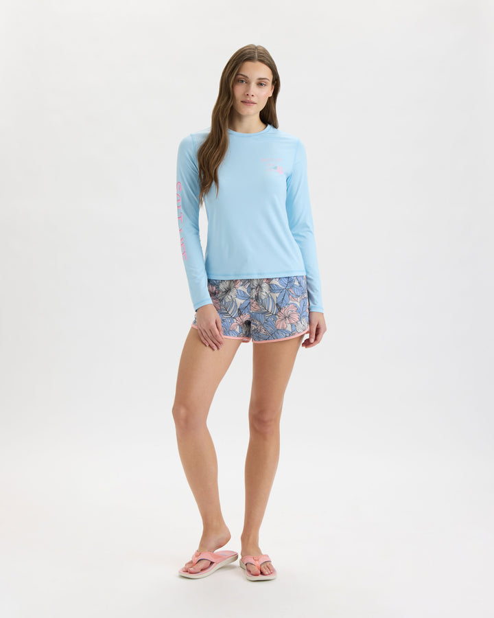 Women’s Keep Surfing SLX Performance Long Sleeve Tee