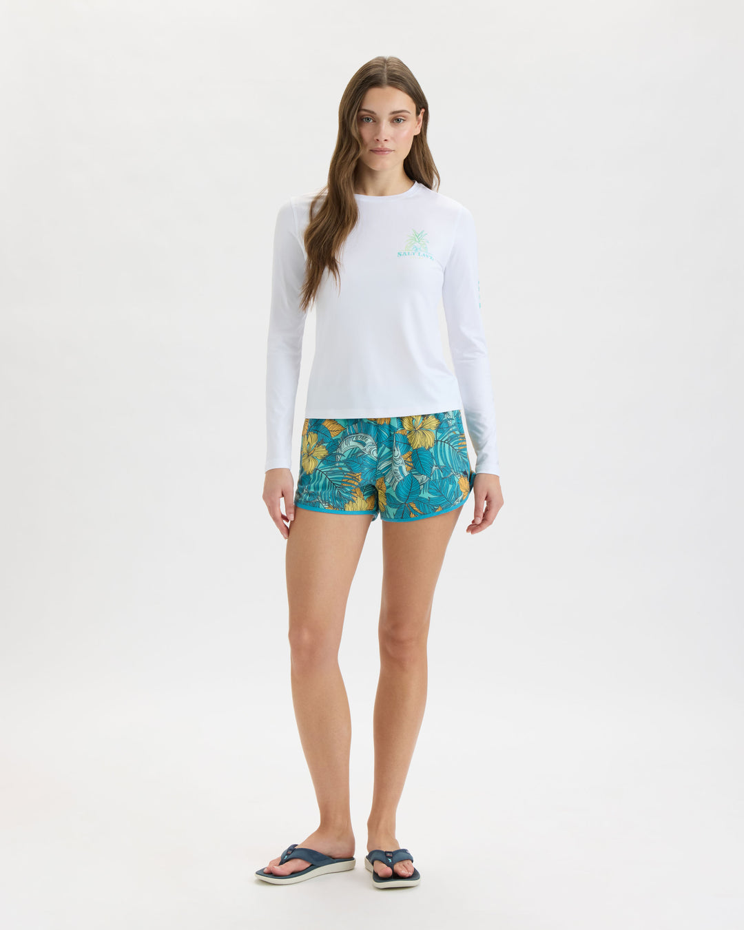 Women’s Pineapple Paradise SLX Performance Long Sleeve Tee