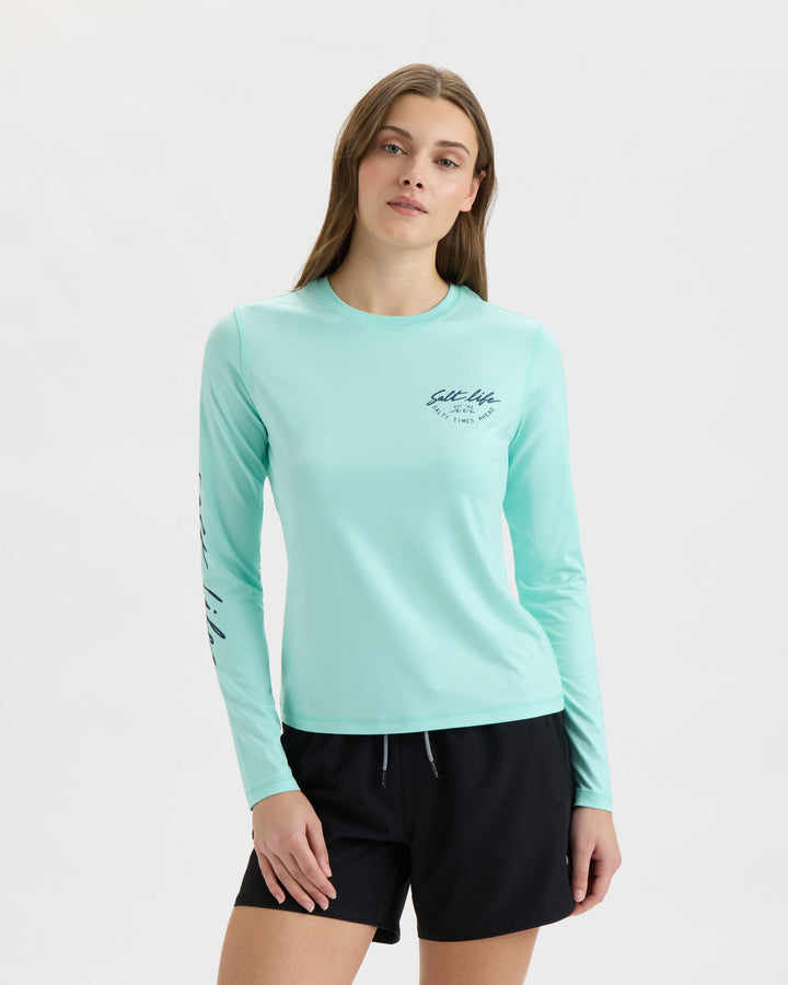 Women’s Escape to SLX Paradise Performance Long Sleeve Tee