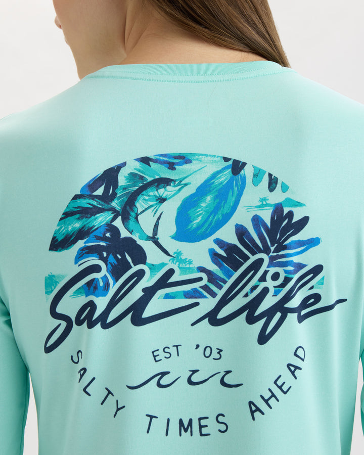 Women’s Escape to SLX Paradise Performance Long Sleeve Tee