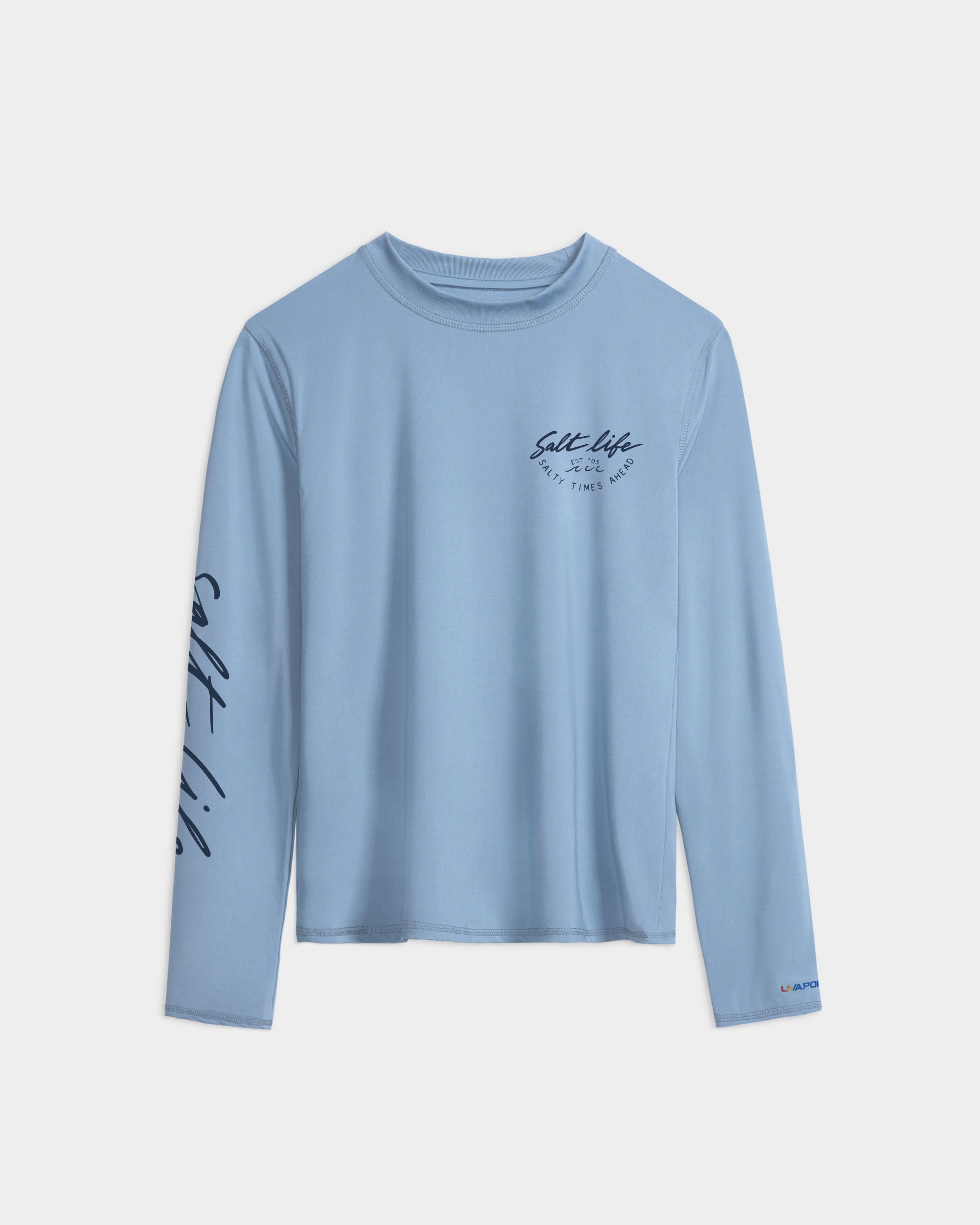 BLUES SANIX ラガーシャツ 23番 Women's Escape to SLX Paradise Performance Long Sleeve Tee
