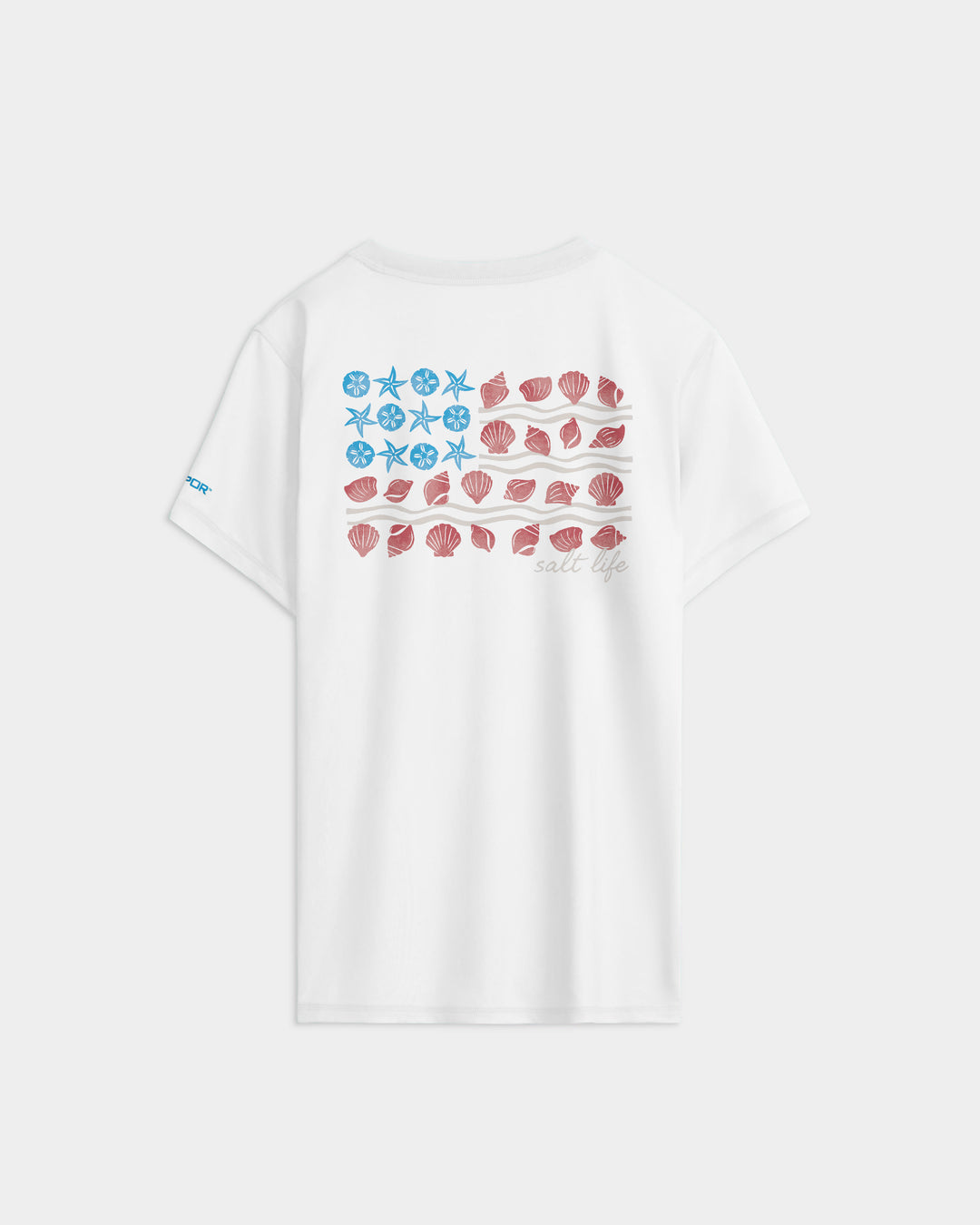 Women’s Shells and Stripes Performance Short Sleeve Tee