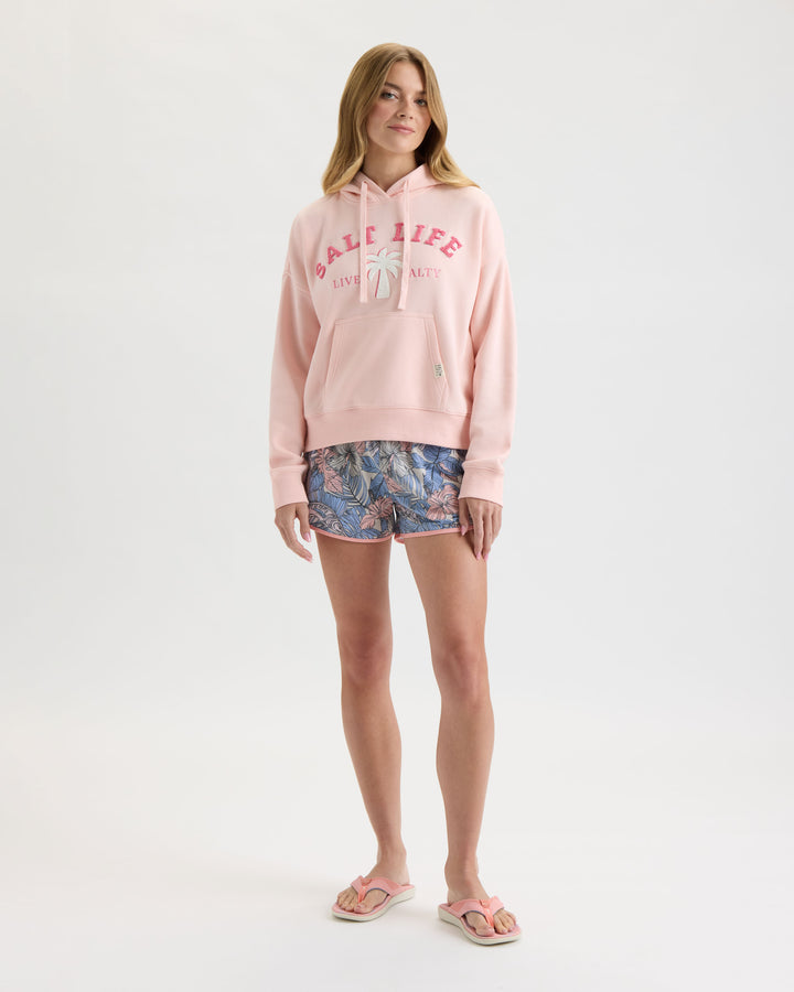 Women’s Fuzzy Palm Relaxed Hoodie