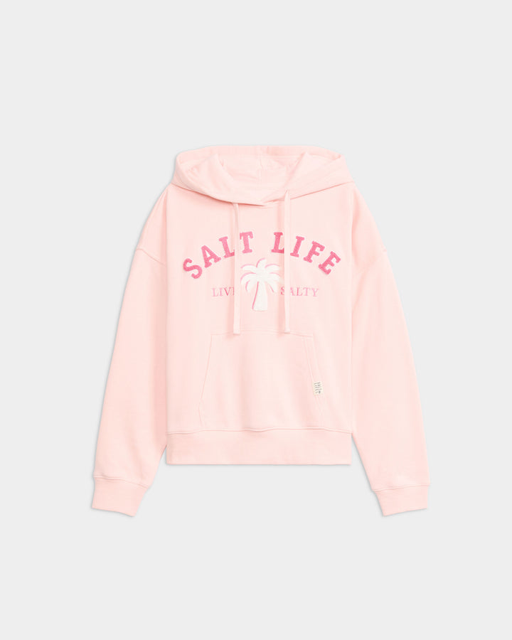 Women’s Fuzzy Palm Relaxed Hoodie