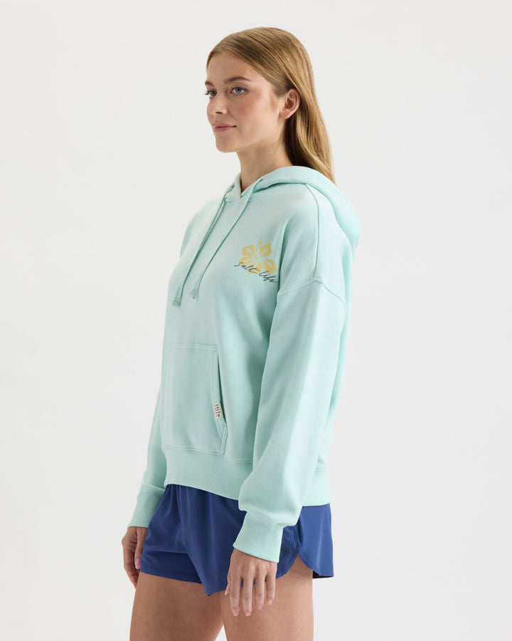 Women's Coastal Cowgirl LS Relaxed Fleece Hoodie