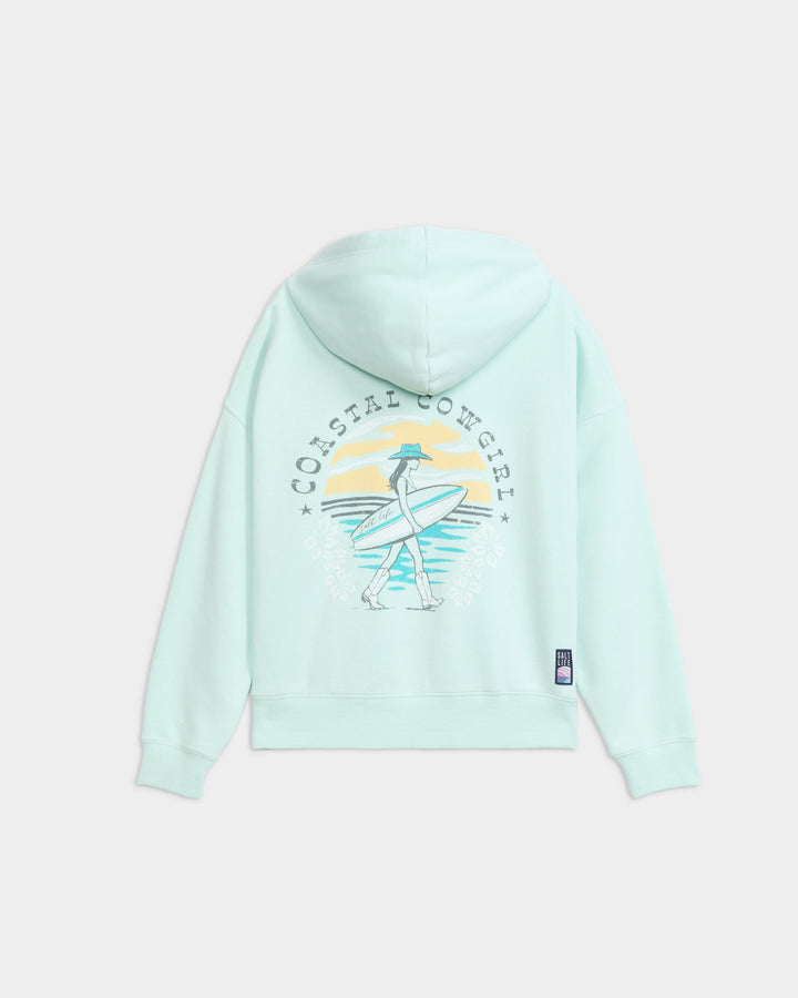 Women's Coastal Cowgirl LS Relaxed Fleece Hoodie