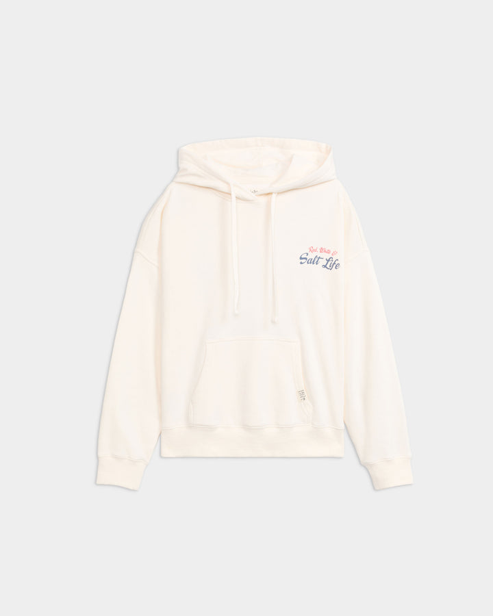 Women's Red White and Rowdy LS Relaxed Fleece Hoodie