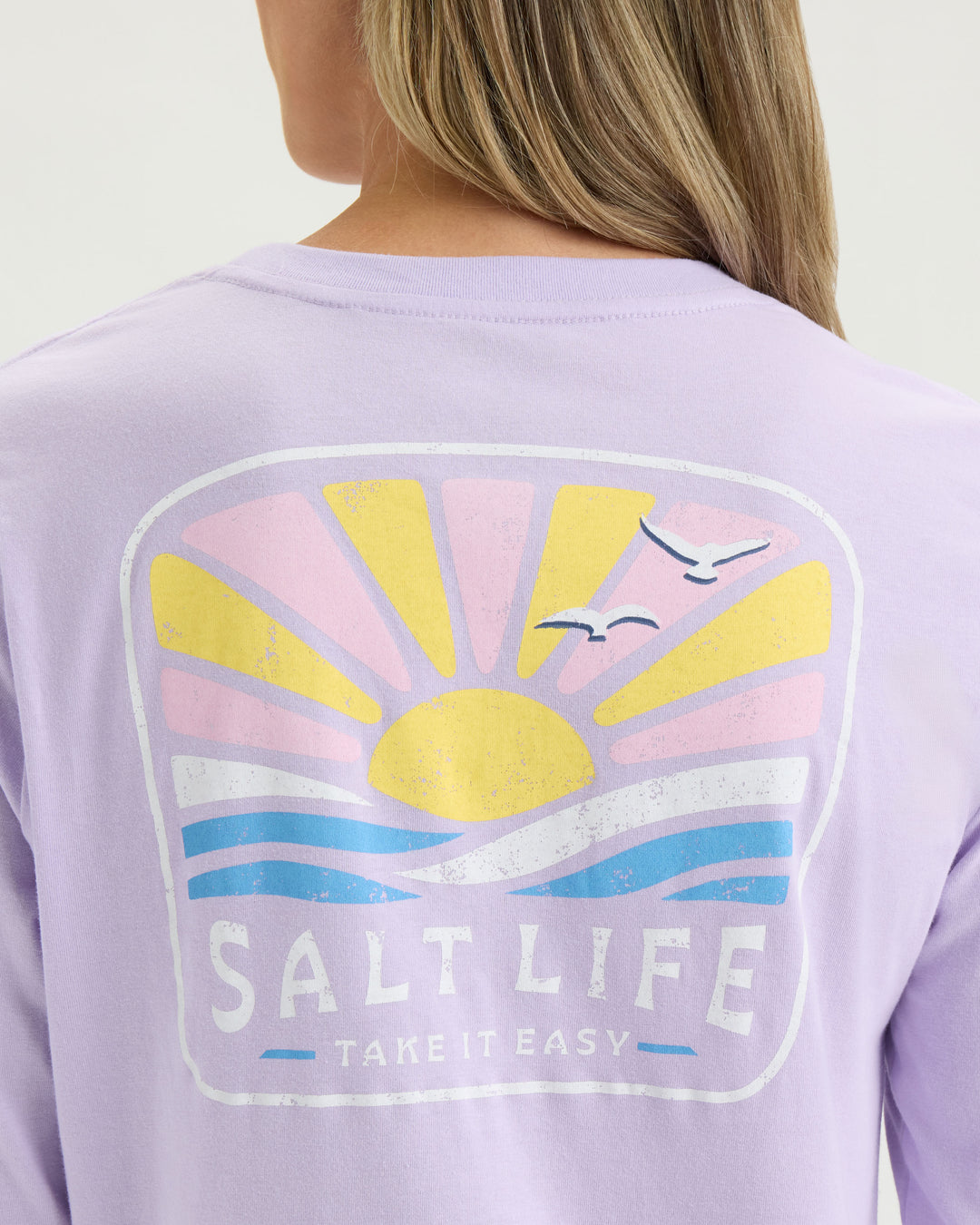 Women’s Sunset Logo Long Sleeve Tee