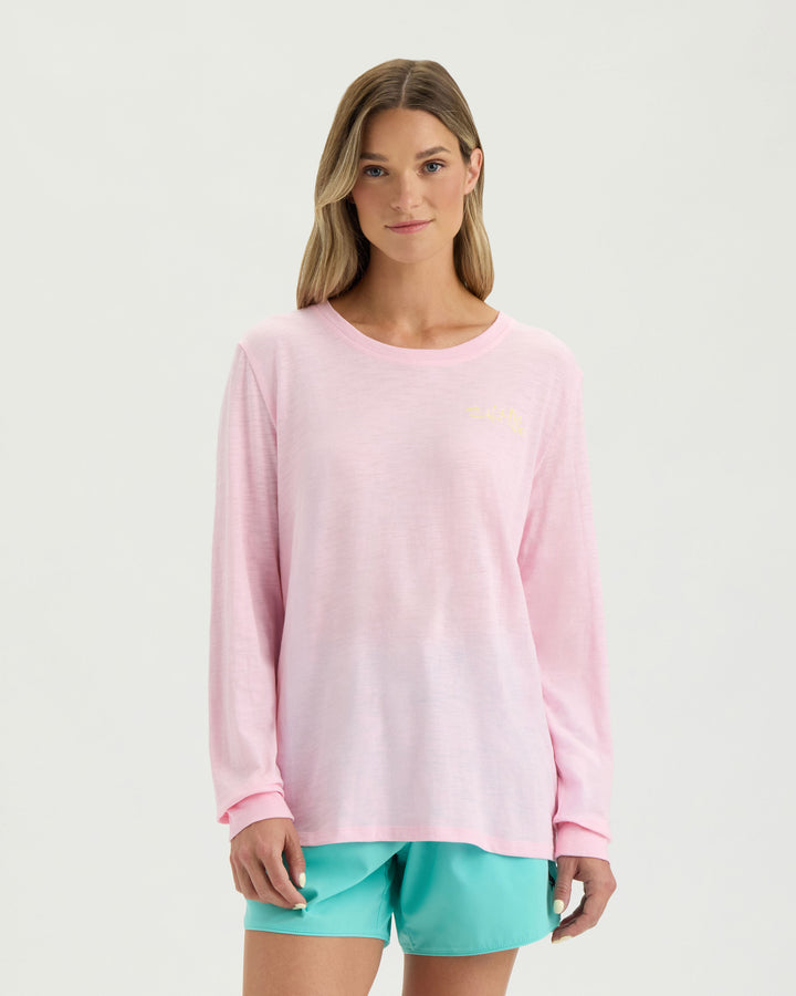 Women’s Diamond Badge Long Sleeve Tee