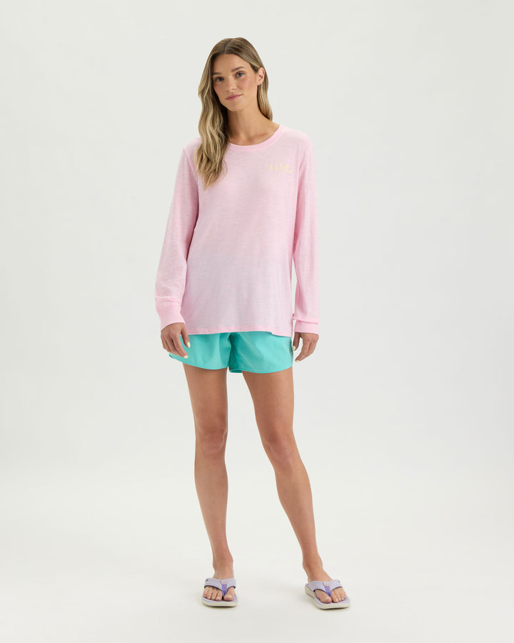 Women’s Diamond Badge Long Sleeve Tee