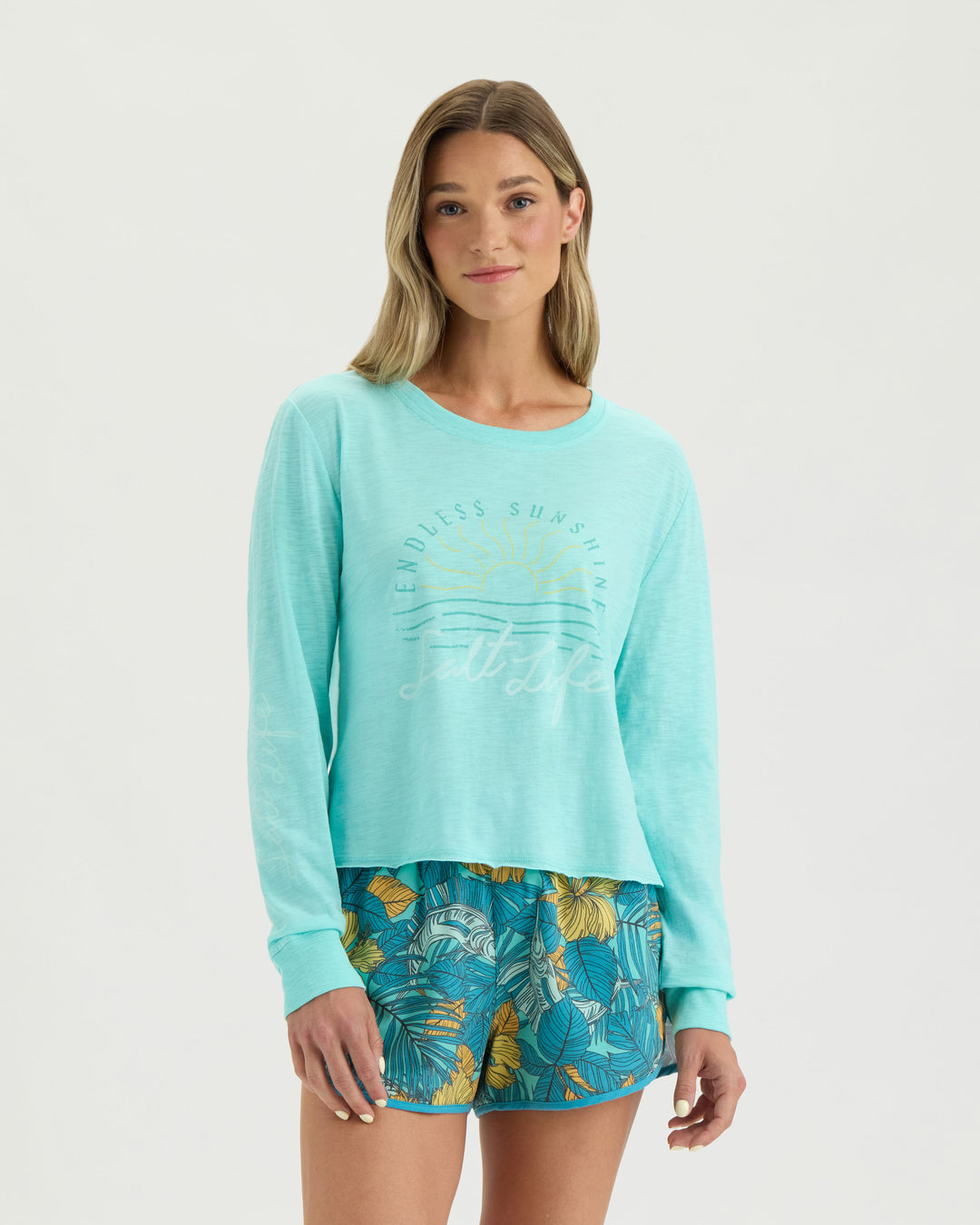 Women’s Cropped Long Sleeve Tee