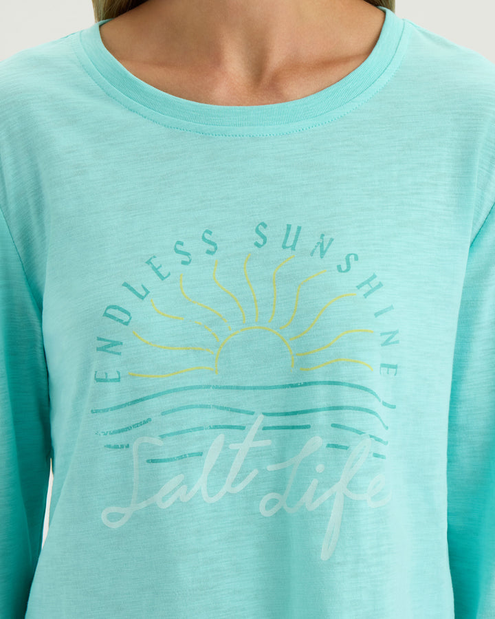 Women’s Cropped Long Sleeve Tee