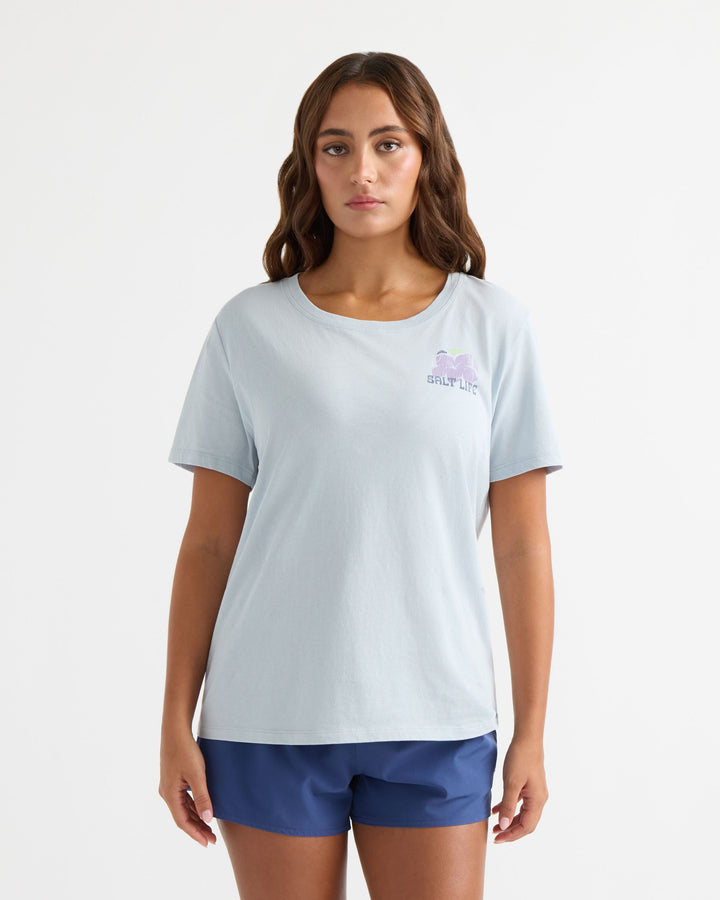 Women’s Floral Stainglass Short Sleeve Tee