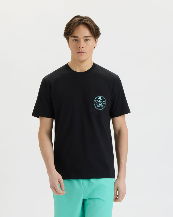 Men's Skull And Hooks Short Sleeve Tee
