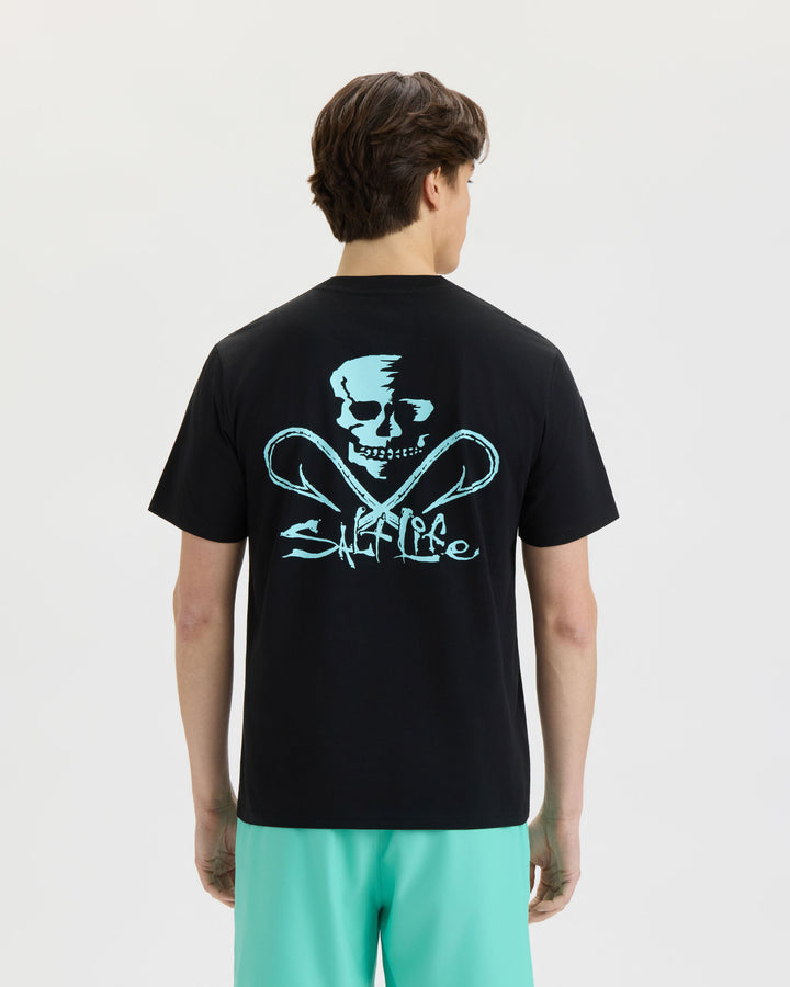 Men's Skull And Hooks Short Sleeve Tee