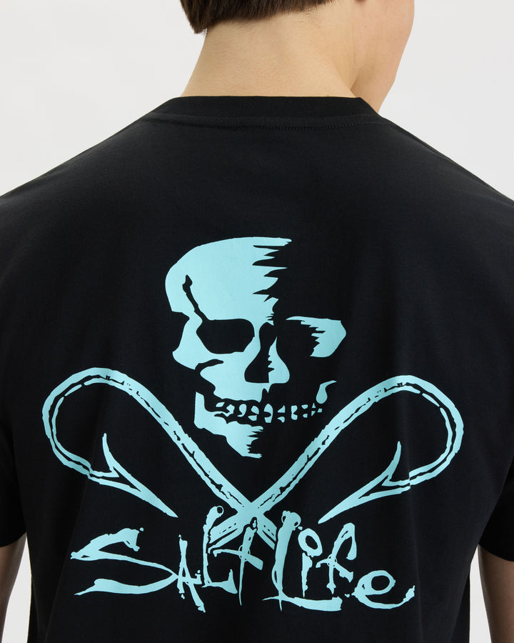 Men's Skull And Hooks Short Sleeve Tee