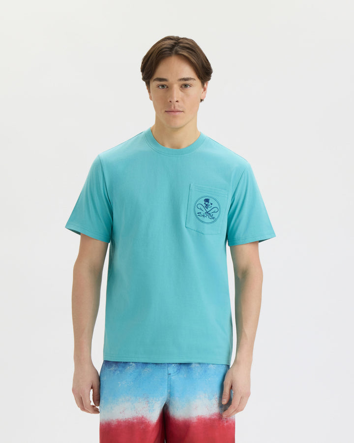 Men's Skull And Hooks Short Sleeve Tee