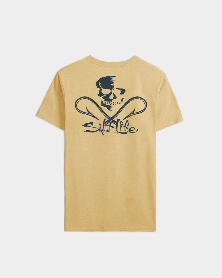 Men’s Skull and Hooks Short Sleeve Tee - TALL