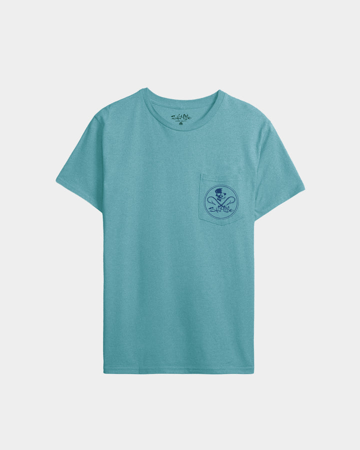 Men's Skull And Hooks Short Sleeve Tee