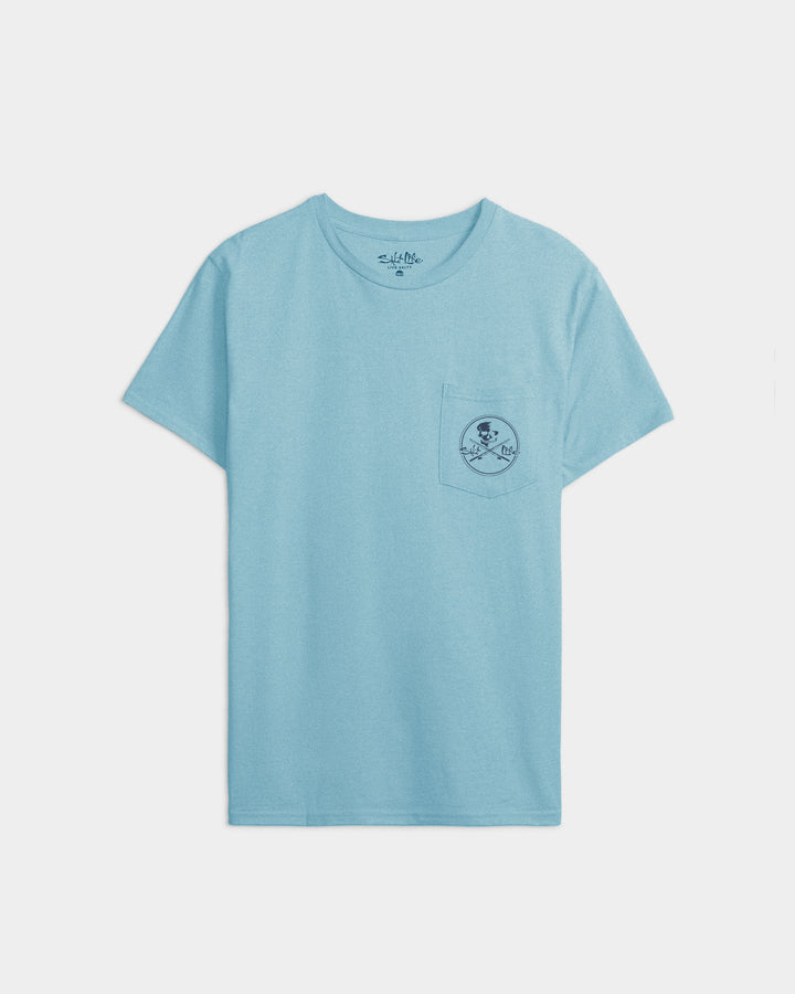 Men’s Skull and Poles Short Sleeve Tee